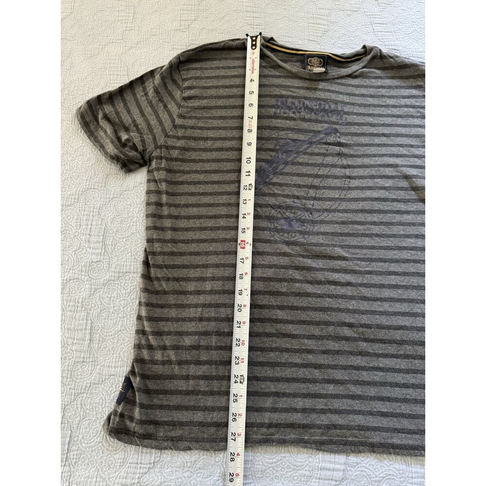 Disney Cruise Line DCL Wish Inaugural Sailing Gray Striped‎ T-Shirt Adult Large - Picture 8 of 9